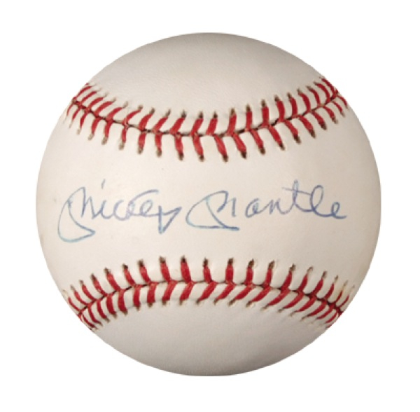 Lot 1315 Mickey Mantle