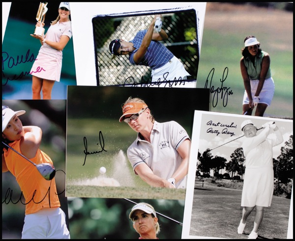 Lot 1302 LPGA Golfers