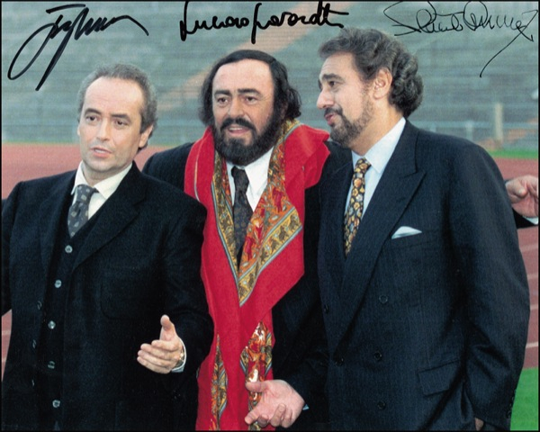 Lot 714 Three Tenors