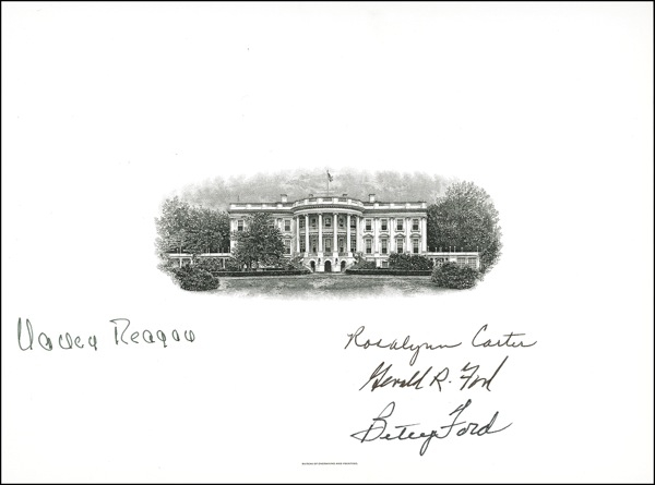 Lot 54 Gerald Ford and First Ladies