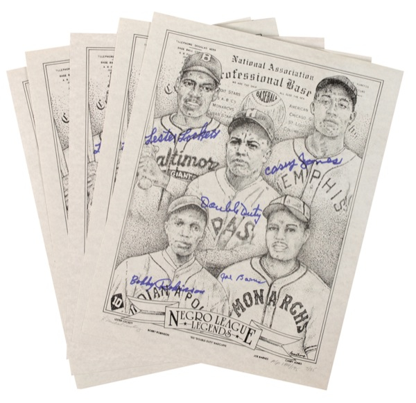Lot 1135 Baseball: Negro League