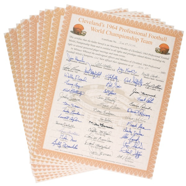 Lot 1186 Cleveland Browns