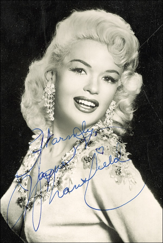 Lot 949 Jayne Mansfield