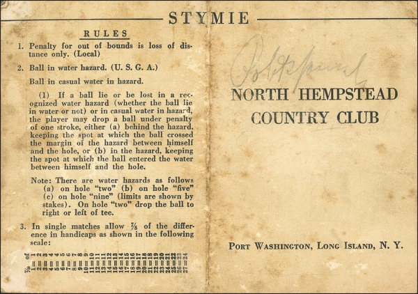 Lot 1274 Bobby Jones