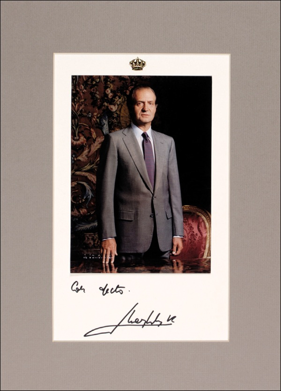 Lot 245 Juan Carlos, King of Spain
