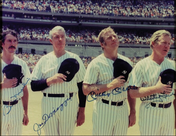 Lot 1351 NY Yankee Greats