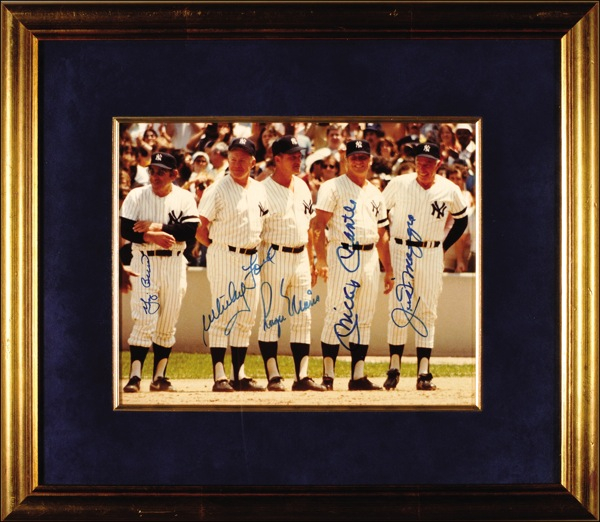 Lot 1356 NY Yankees Legends