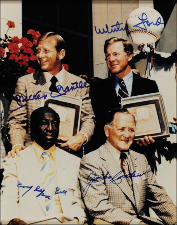 Lot 1130 Baseball Hall of Famers