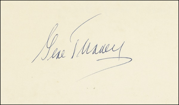 Lot 1196 Jack Dempsey and Gene Tunney