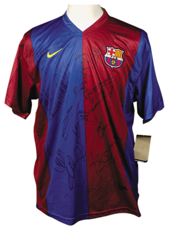 Lot 1423 Soccer: FC Barcelona