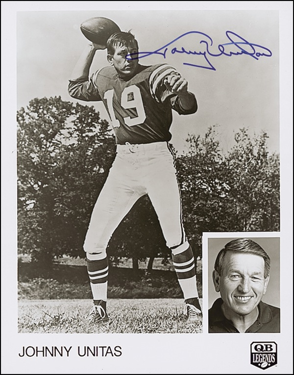 Lot 1435 Johnny Unitas