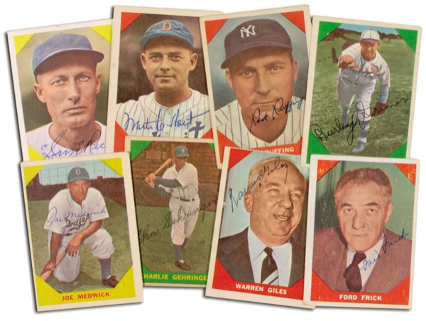 Lot 1132 Baseball Hall of Famers