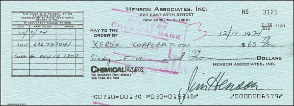 Lot 872 Jim Henson