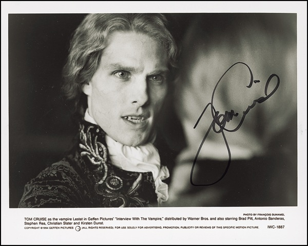 Lot 807 Tom Cruise and Anne Rice