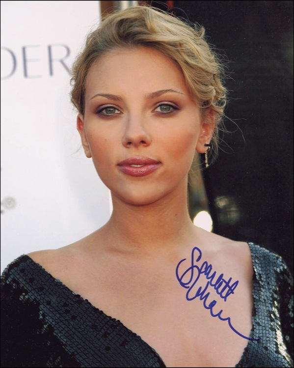 Lot 906 Scarlett Johansson
