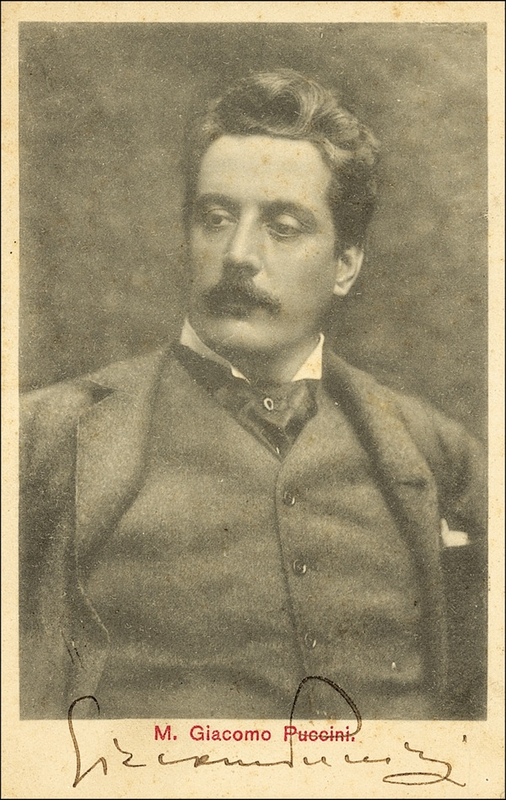 Lot 679 Giacomo Puccini