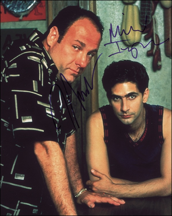 Lot 1029 The Sopranos: Gandolfini and Imperioli