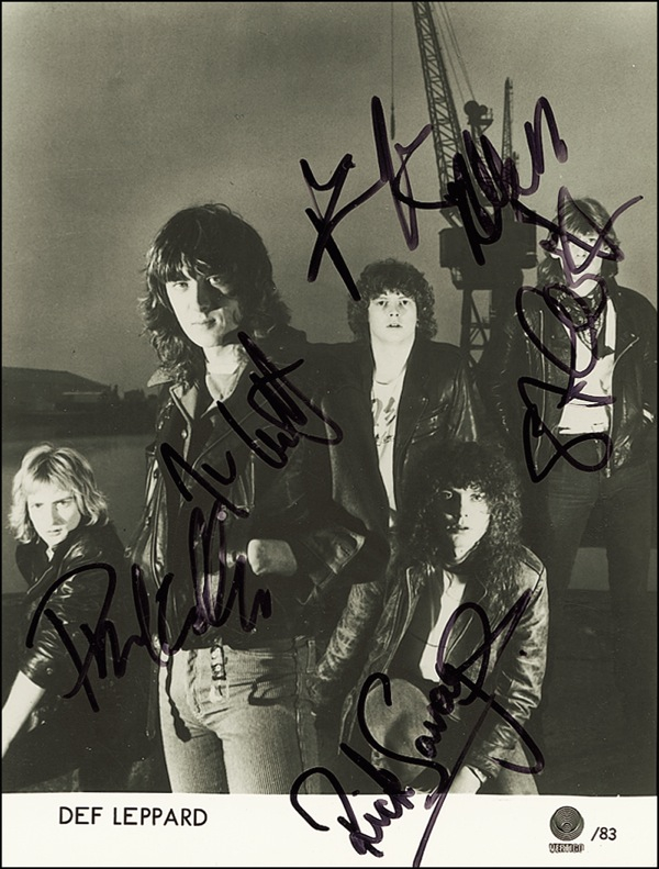 Lot 576 Def Leppard