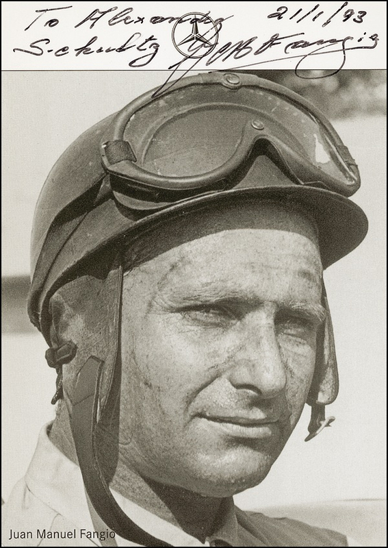 Lot 1214 Juan Manuel Fangio
