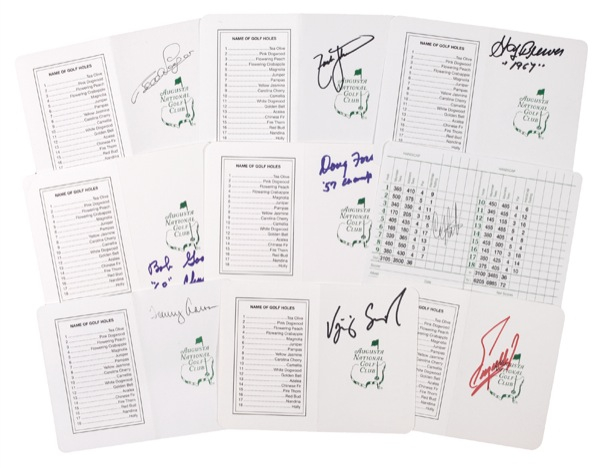 Lot 1238 Golf: Masters Champions