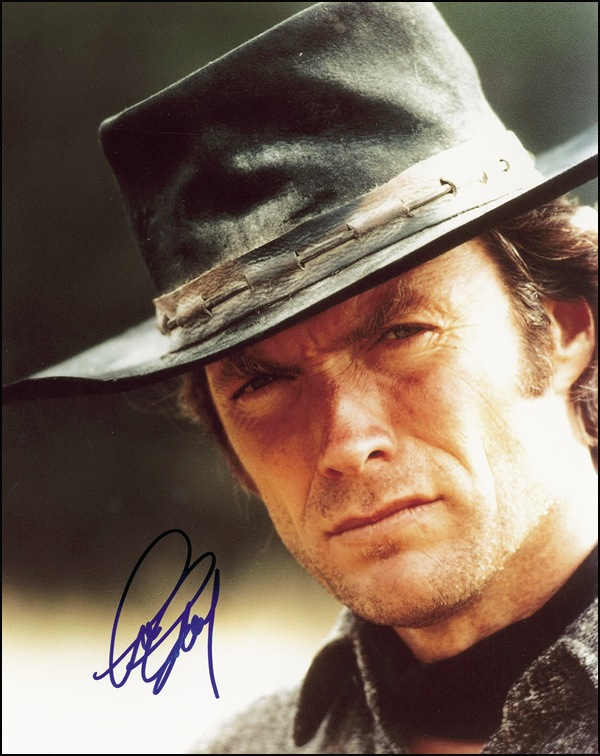 Lot 829 Clint and Alison Eastwood