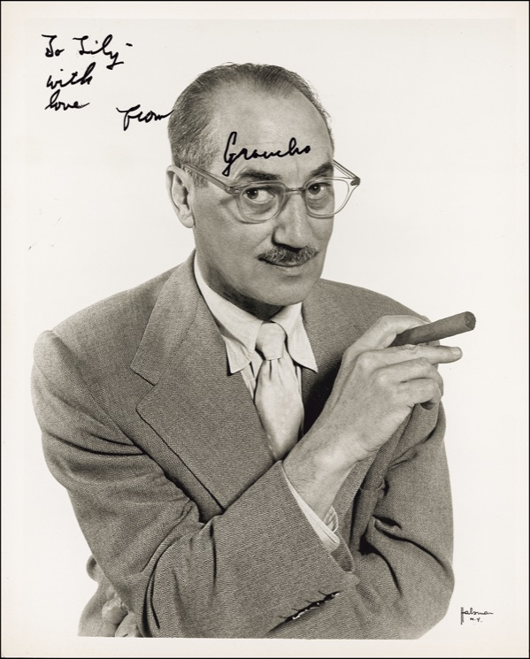 Lot 952 Groucho Marx