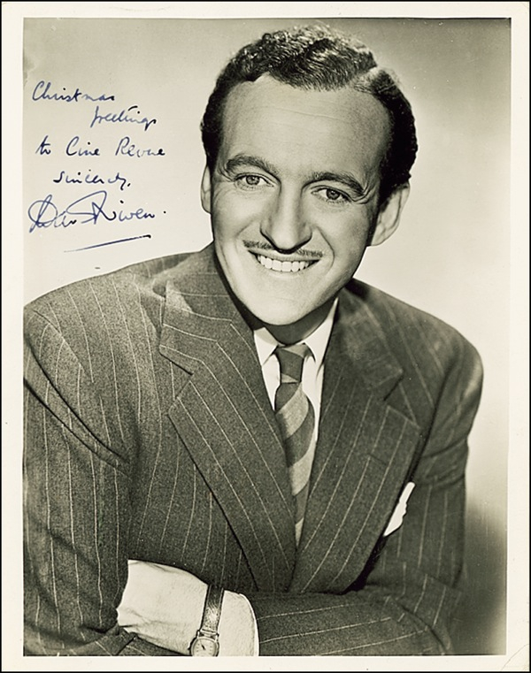 Lot 976 David Niven