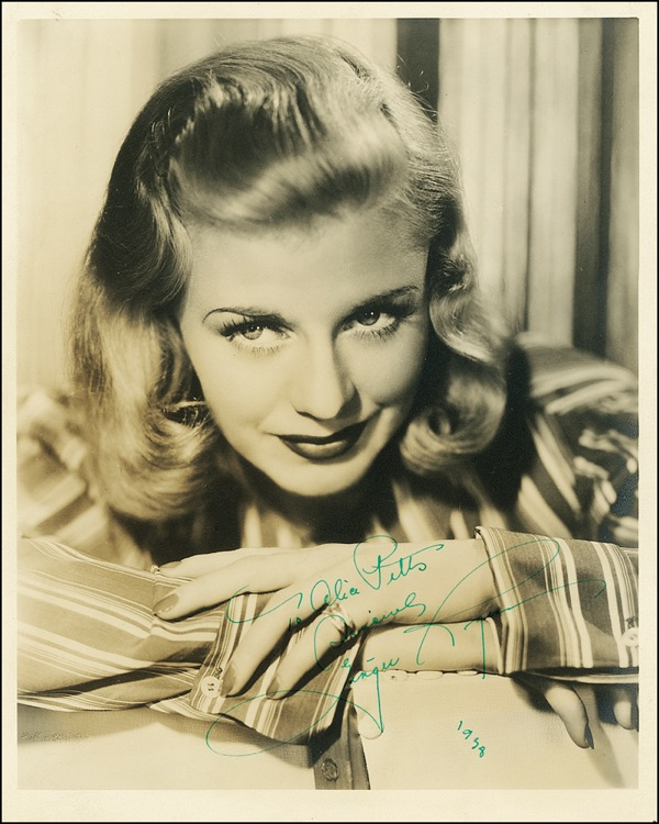 Lot 1013 Ginger Rogers