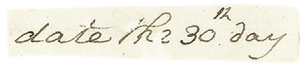 Lot 157 George Washington