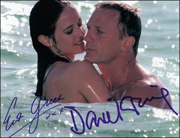 Lot 897 James Bond: Craig and Lynd