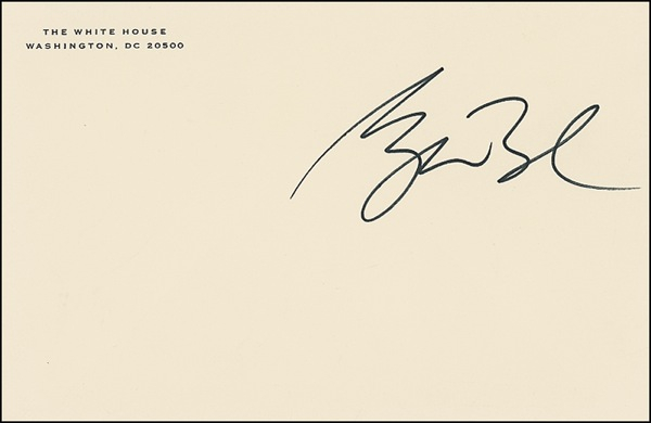 Lot 14 George W. Bush