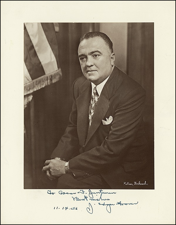 Lot 236 J. Edgar Hoover
