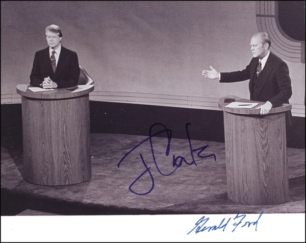 Lot 55 Gerald Ford and Jimmy Carter