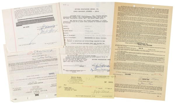 Lot 951 Marx Brothers
