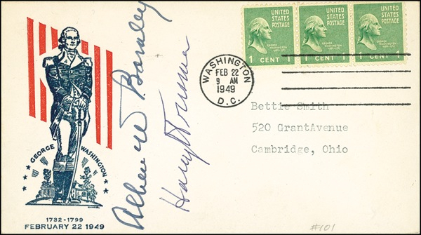 Lot 146 Harry S. Truman and Alben W. Barkley