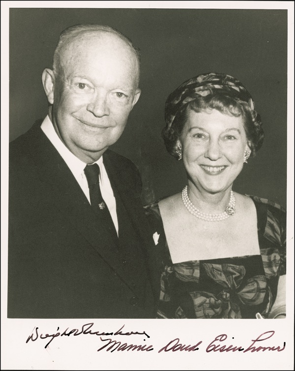 Lot 46 Dwight and Mamie Eisenhower