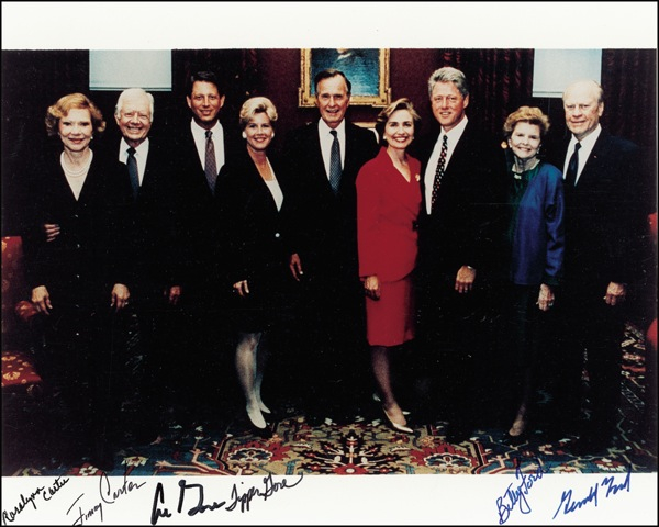 Lot 118 Presidents and First Ladies