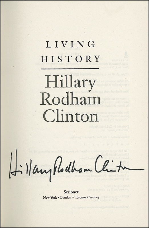 Lot 39 Hillary Clinton