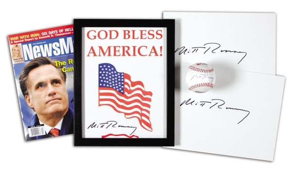 Lot 294 Mitt Romney