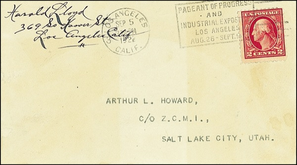 Lot 937 Harold Lloyd