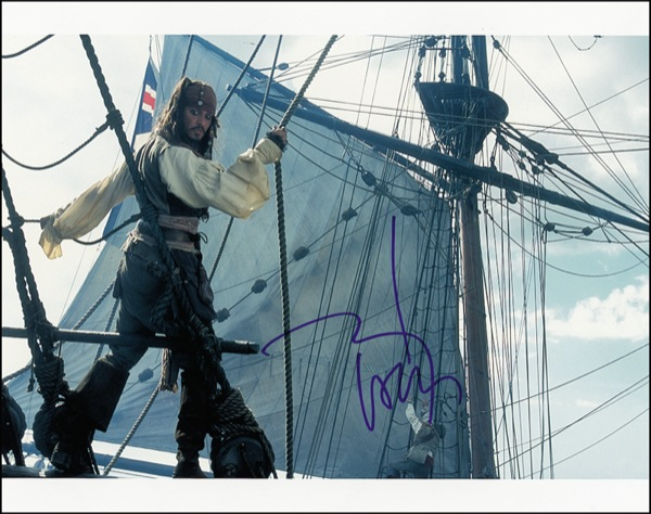 Lot 816 Johnny Depp
