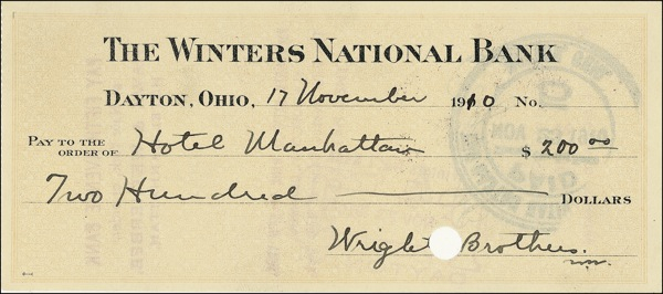Lot 403 Wilbur Wright