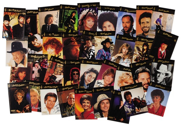 Lot 649 Music Trading Cards