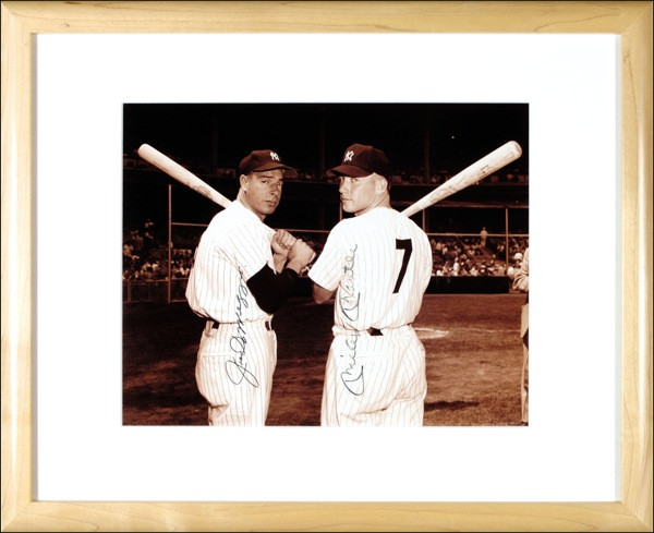 Lot 1311 Mickey Mantle and Joe DiMaggio