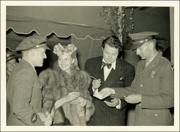 Lot 1077 Orson Welles