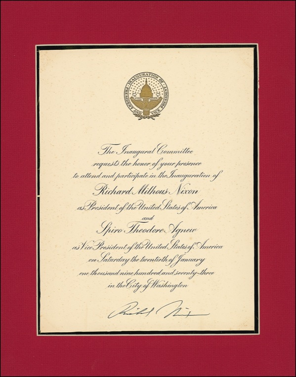 Lot 115 Richard Nixon