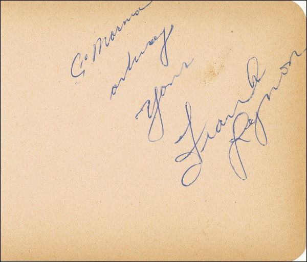 Lot 635 Frankie Lymon