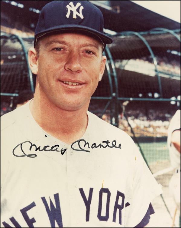 Lot 1318 Mickey Mantle