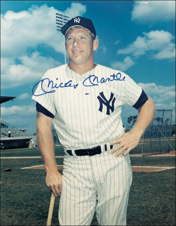 Lot 1319 Mickey Mantle