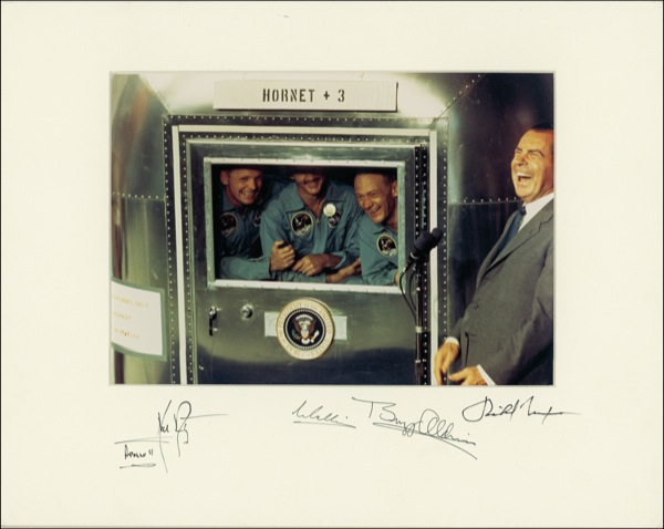Lot 362 Apollo 11 and Richard Nixon